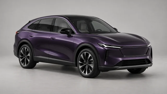 Mazda CX-6e – original genereret modelillustration