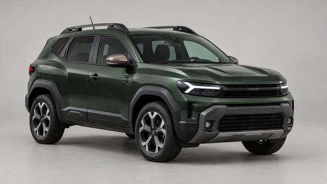 Dacia Duster – original genereret modelillustration