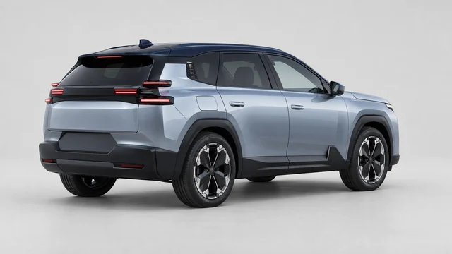 Citroën ë-C5 Aircross – original genereret modelillustration