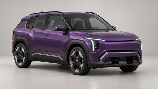 Kia EV3 – original genereret modelillustration