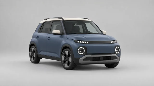 Hyundai INSTER – original genereret modelillustration