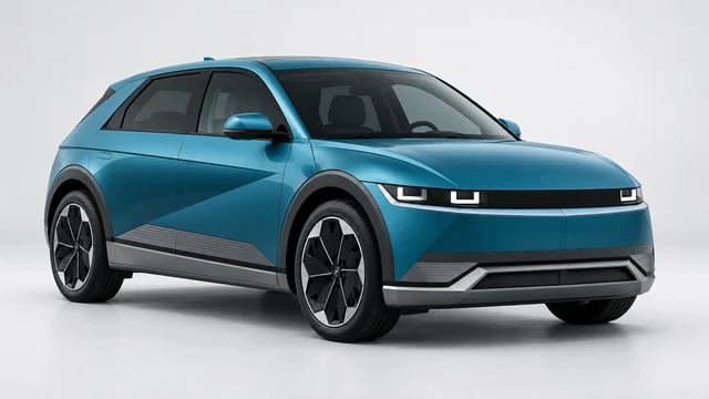 Hyundai IONIQ 5 – original genereret modelillustration