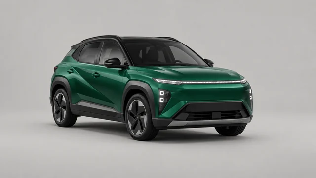 Hyundai KONA Electric – original genereret modelillustration