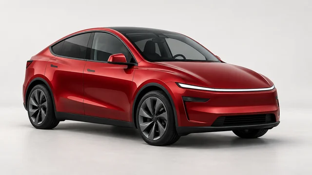 Tesla Model Y – original genereret modelillustration
