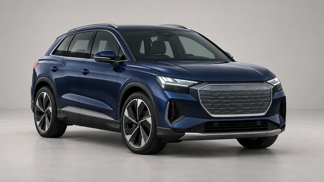 Audi Q4 e-tron – original genereret modelillustration