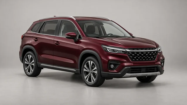 Suzuki S-Cross – original genereret modelillustration