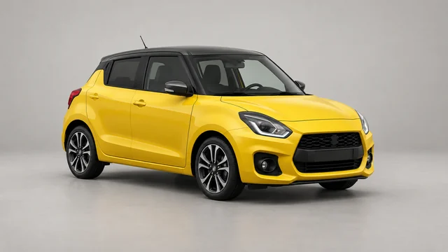 Suzuki Swift – original genereret modelillustration